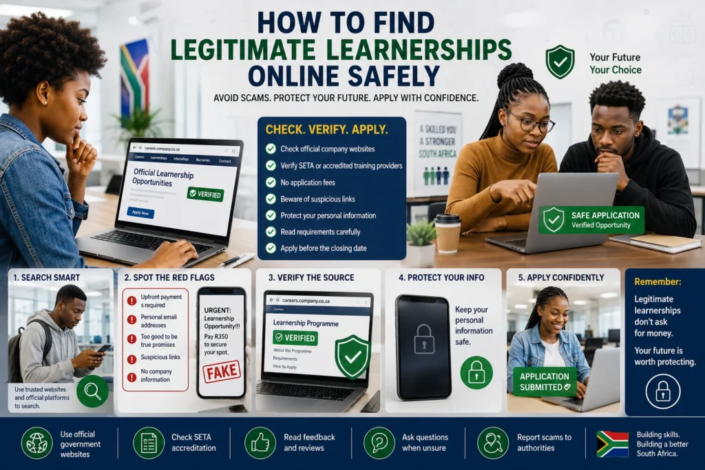 Find Legitimate Learnerships Online