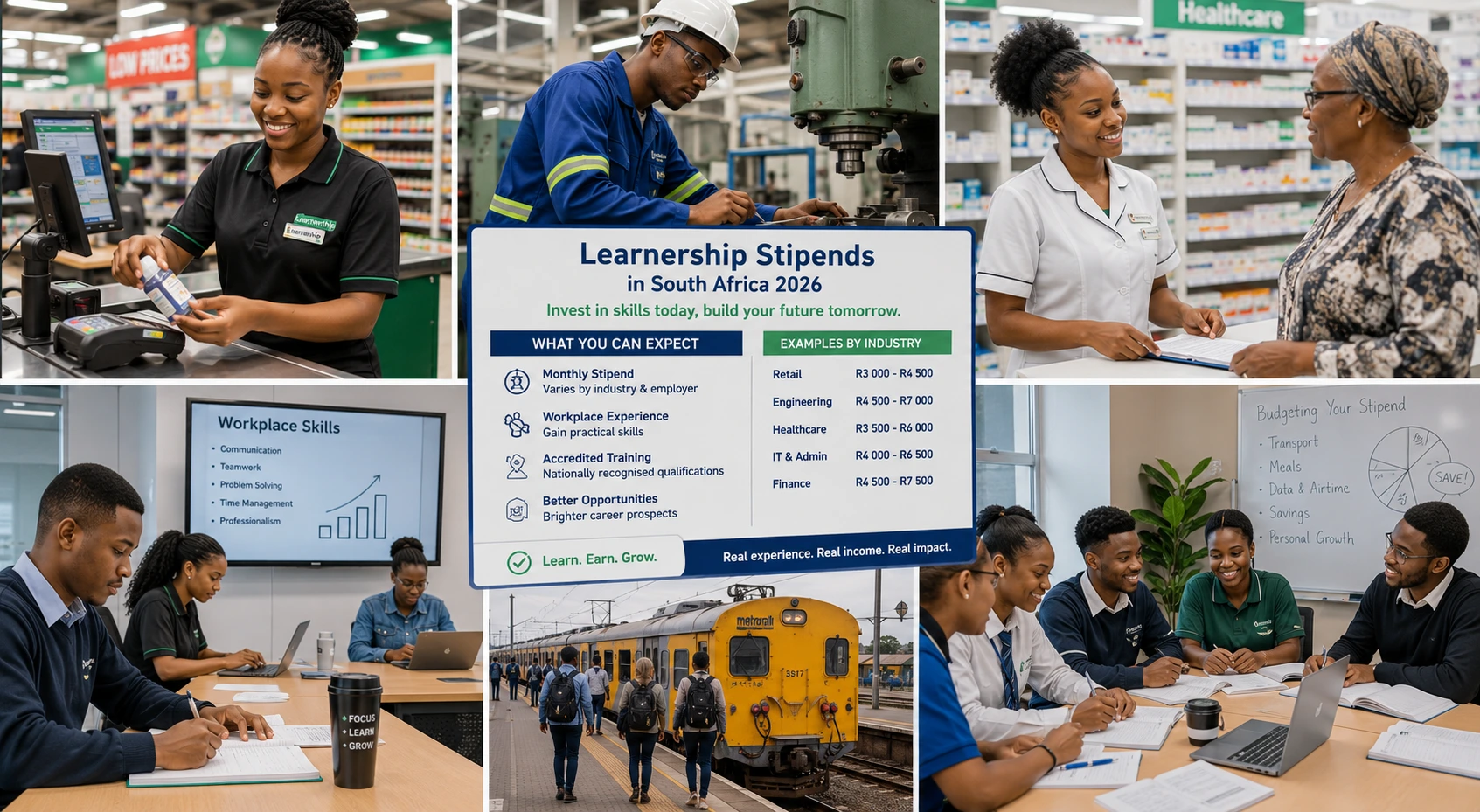 Learnership Stipends in South Africa