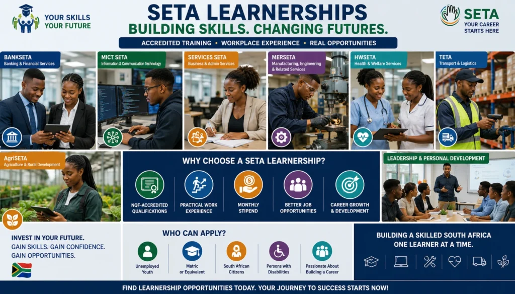 top SETAs offering learnership