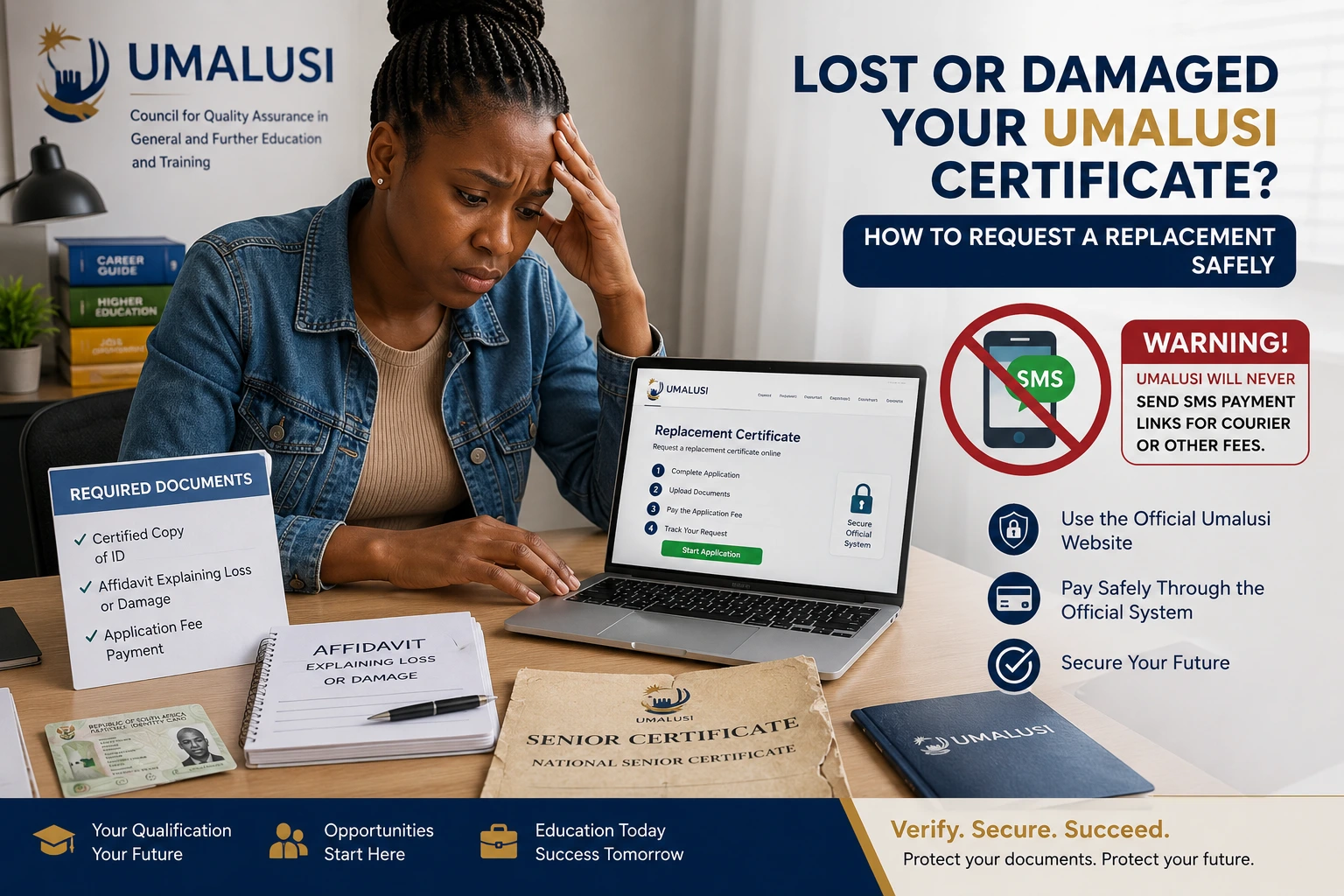 Lost or Damaged Your Umalusi Certificate