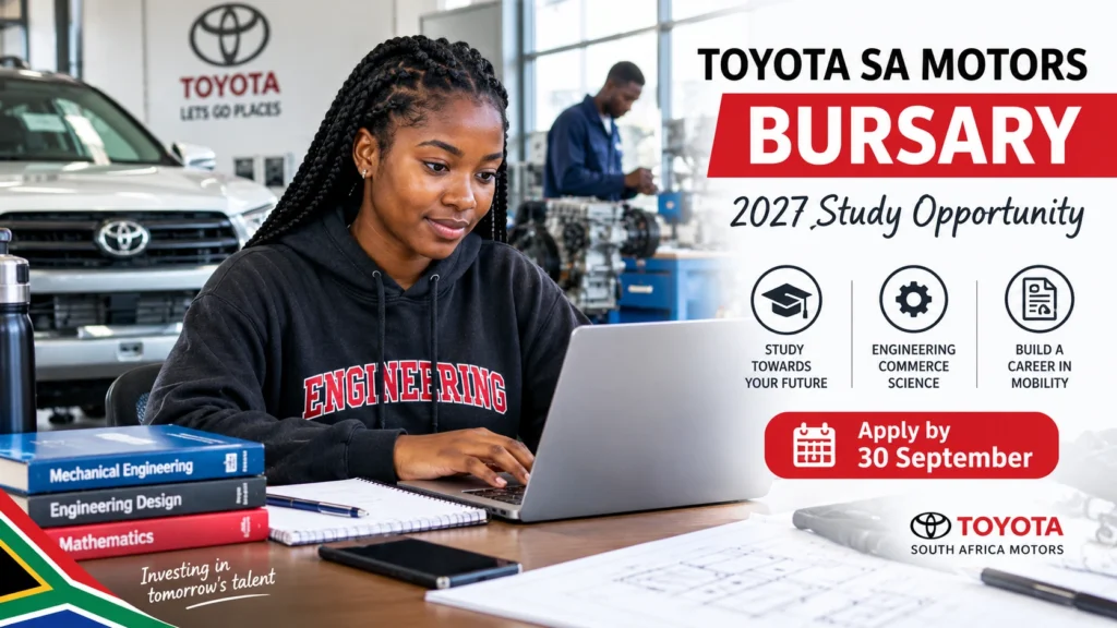 Toyota SA Motors Bursary 2027